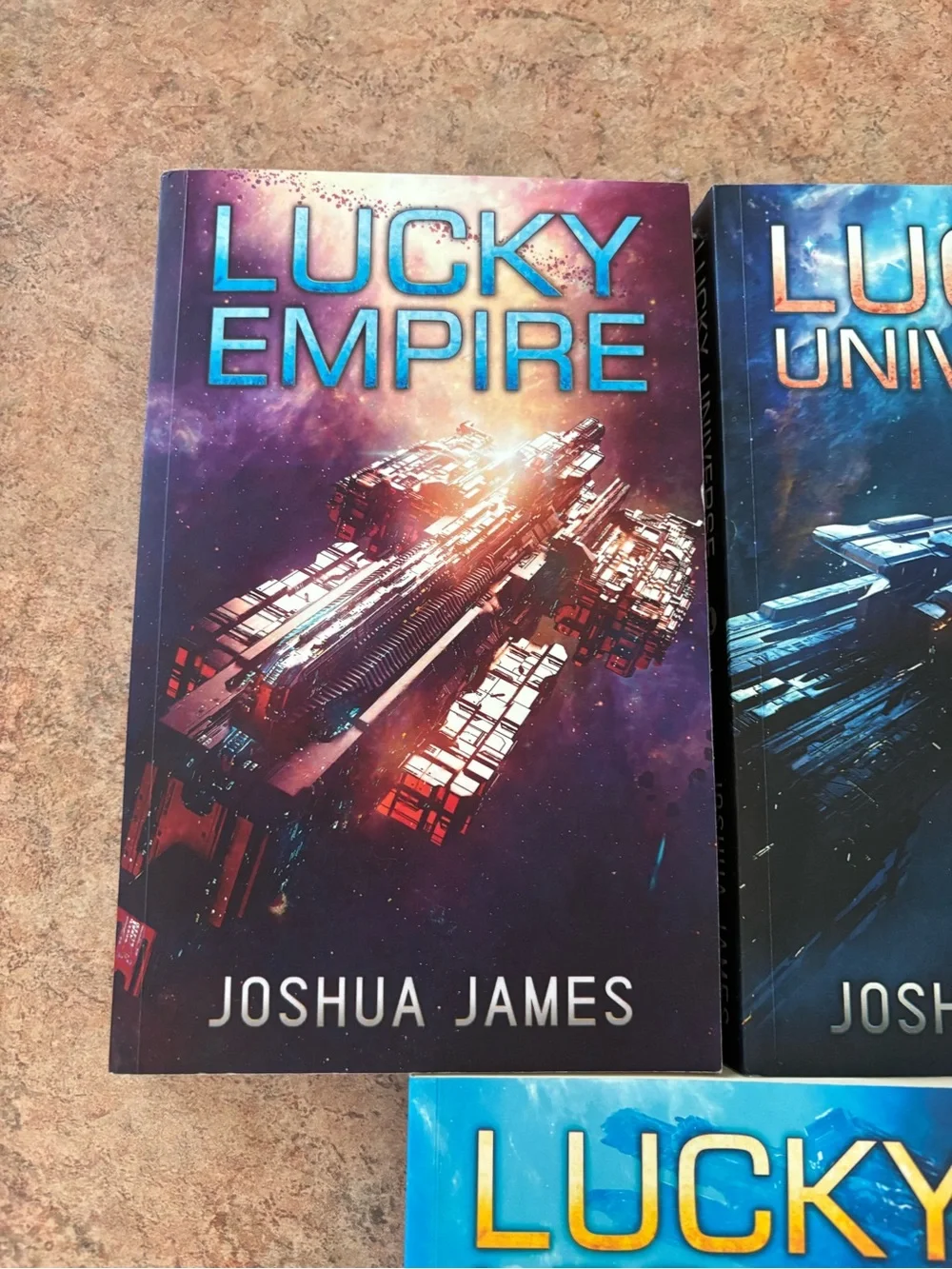 Joshua James - Lucky’s Marines book bundle Sci‑Fi Paperback